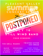 Summer Concert Postponed 
